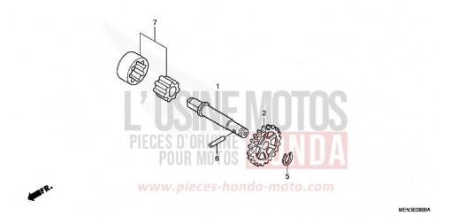 POMPE A HUILE CRF450RC de 2012